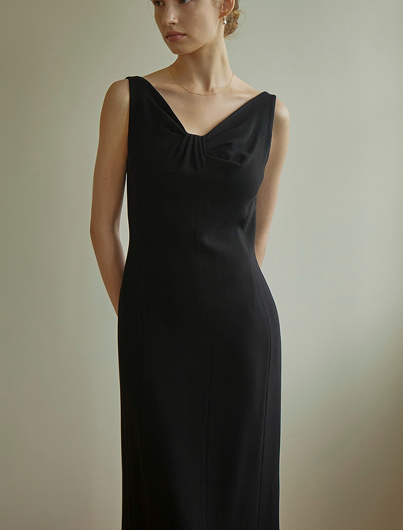4월 25일 발송 [Torisyang Made] Audery classic dress _ Black