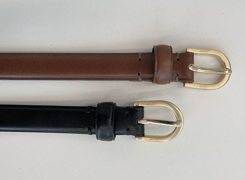 [ltaly leather] classic leather belt (2color / 이태리 소가죽)