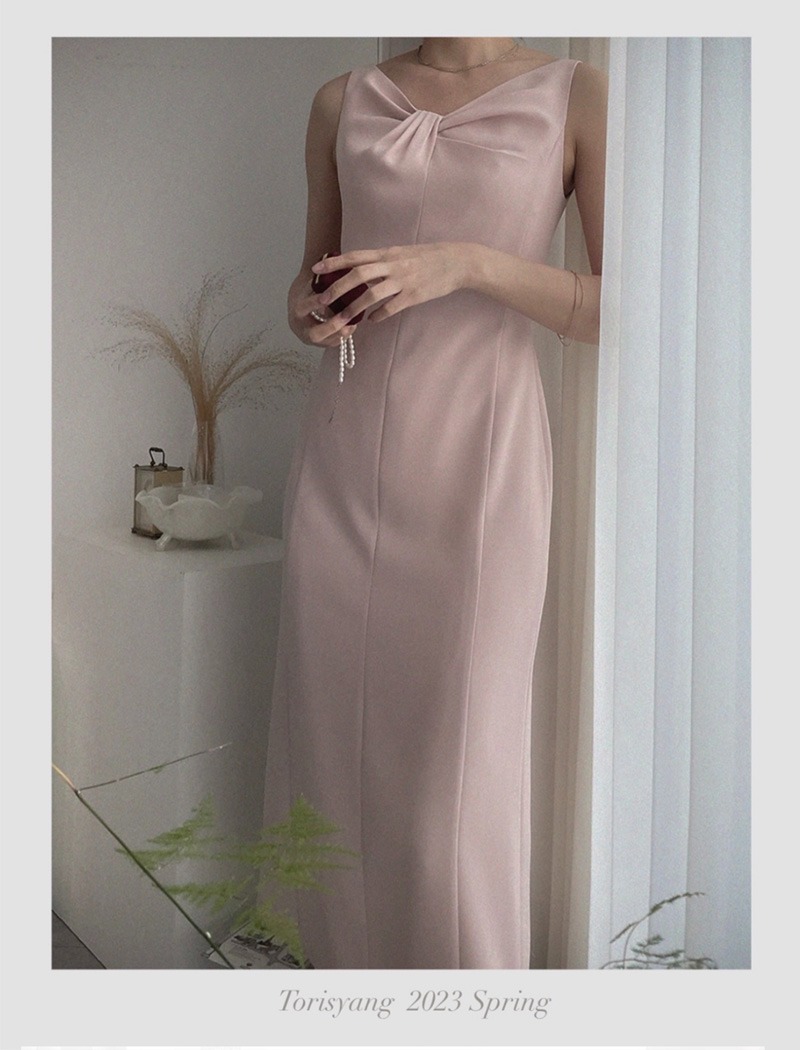 [Torisyang Made] Audery classic dress _ Pink