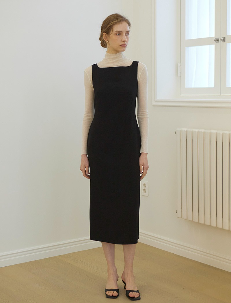 [Torisyang Made] 90&#039;s Minimal dress _ black