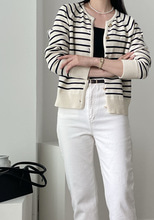 [2023 재진행] Classic stripe cardigan (2color)