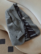 [Torisyang MADE] Classic oversized blazer _ Herringbone grey