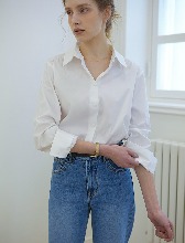 4월 25일 발송 예정 Torisyang Made] Supima cotton shirts _ White